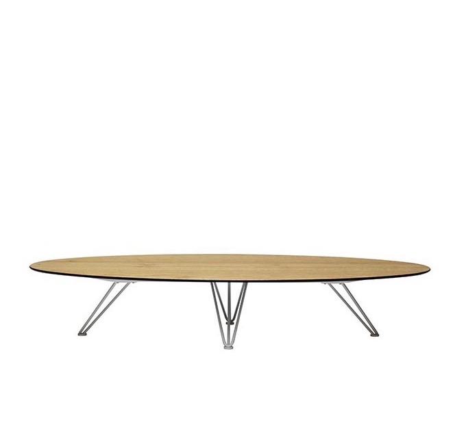 Table de salon de JOLI design WIRE de grande qualité fabriquée en grès céramique calacatta, emperador ou en verre matilux.