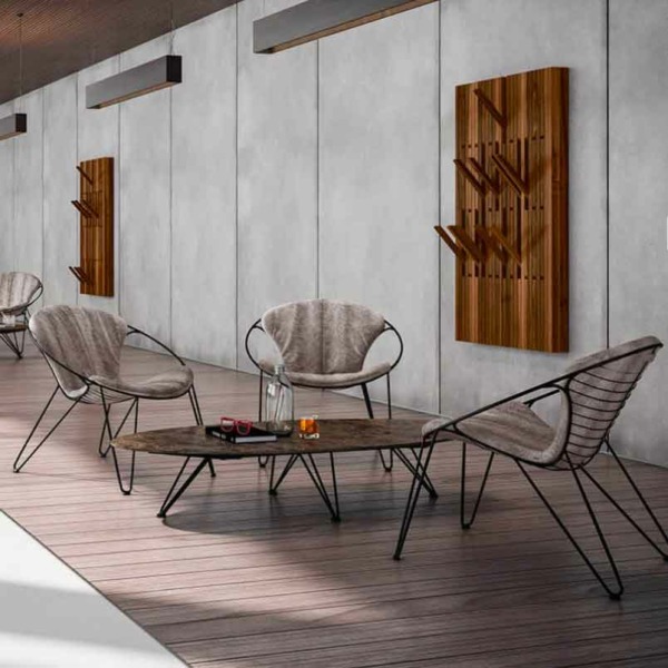 table-basse-ovale-wire-joli