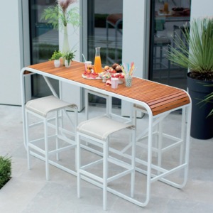 Table Tandem avec tabouret de la marque EGO Paris