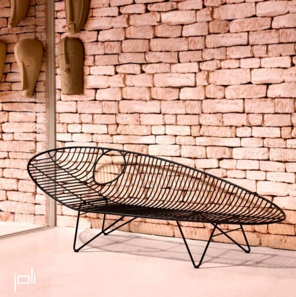 Chaise Lounger Wire de la marque Joli