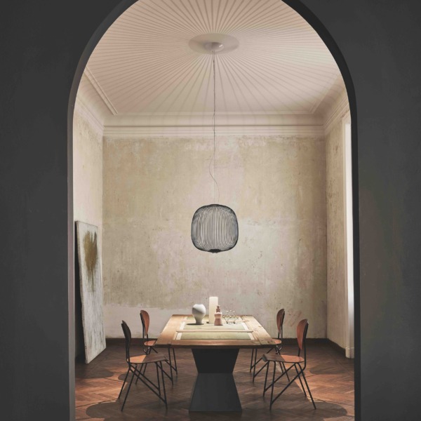 Spokes grafite_room set Foscarini