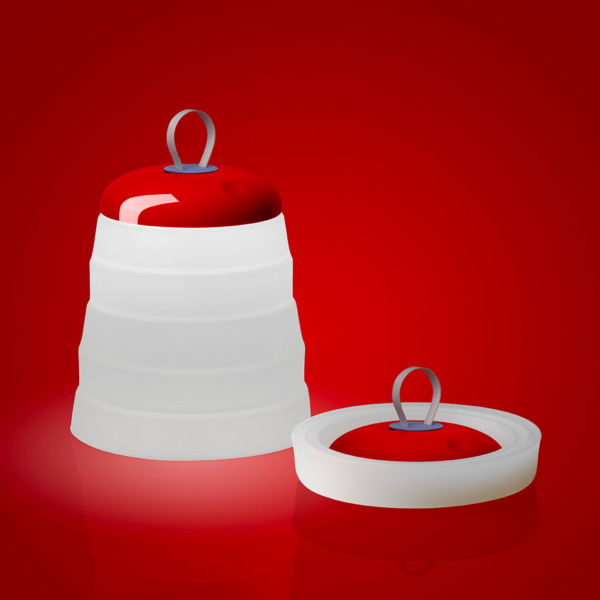 Lampe Cri Cri sans fil de la marque Foscarini