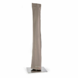 La housse de parasol Jardinico de luxe de la marque de Jardinico est très étanche et protège votre parasol contre la pluie et même la neige l'hiver.