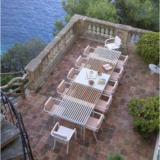 Table à rallonge SUTRA EGO Paris Table à rallonge SUTRA de Ego Paris contient une rallonge intégrée ajustable par glissement en teck et en aluminium thermolaquées.