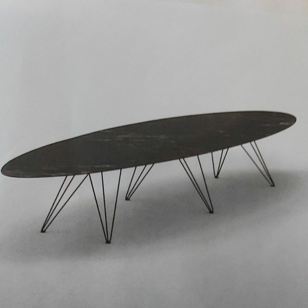 table wire joli ovale céramique design table wire joli ovale céramique design