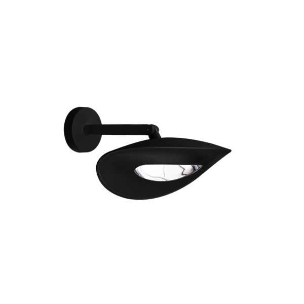 Phormalab attacco-parete-singolo_nero-nero