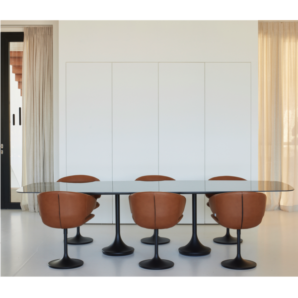 Table Céramique Double Central JOLI design