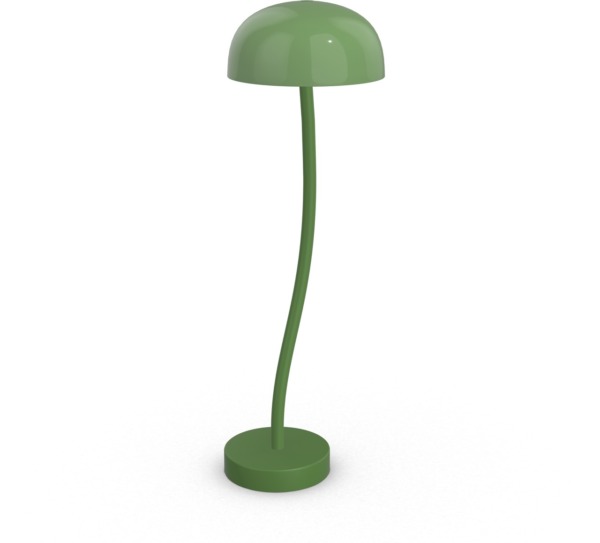 CURVE table lamp - Green_Green Glass Large_zero_lighting