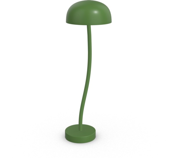 CURVE table lamp - Green_Green Metal Large_zero_lighting