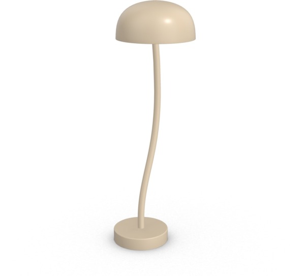 CURVE table lamp - Ivory Large_zero_lighting