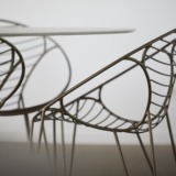 Wire Chair Bronze 4