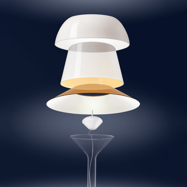 Lampe de table Chapeaux Foscarini