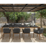 table teck céramique cruise talenti extérieur