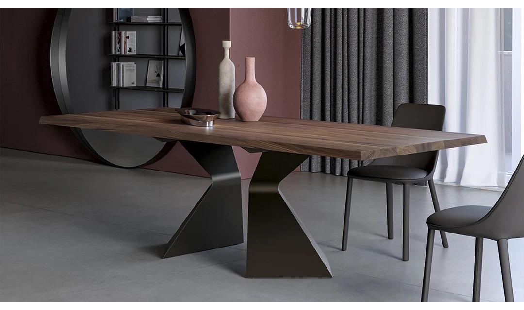 table bois prora bonaldo