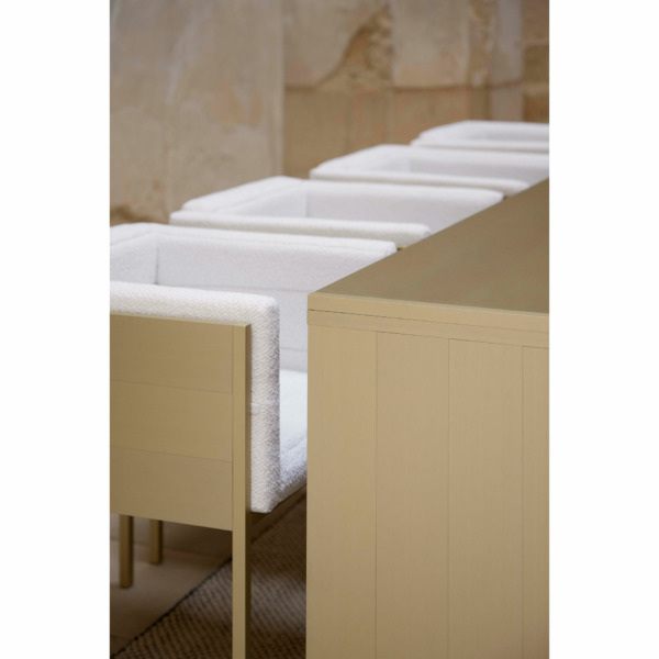 gbmodular-dining-table-300-dining-armchair-dark-gold-07 gbmodular table gandia blasco